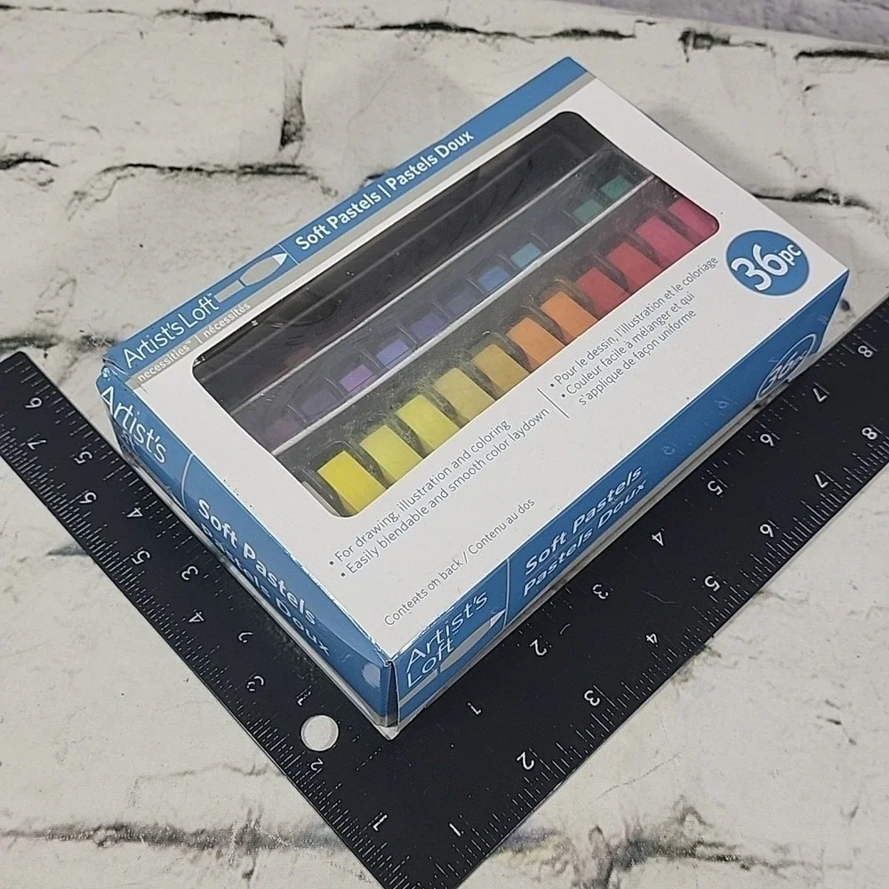 Artist's Loft Soft Pastels 36pc for Drawing, Illustrations & Coloring New
